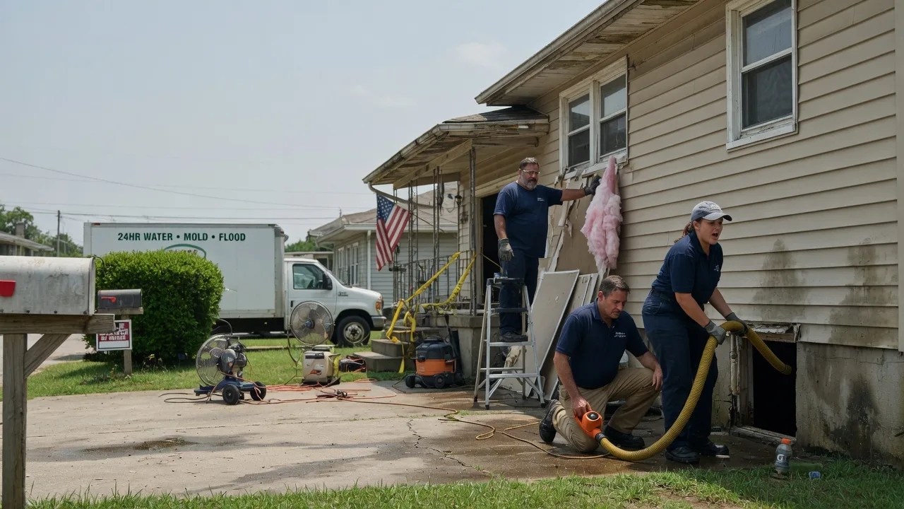Water Damage Repair in London, OH near me